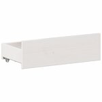 vidaXL Cadre de lit sans matelas avec tête de lit 180x200 cm bois pin