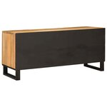 vidaXL Meuble TV Marron 105 x 33 x 46 cm Bois de mangue massif