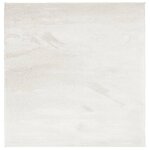 vidaXL Tapis OVIEDO à poils courts beige 120x120 cm