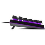COOLER MASTER MS110 - Kit Clavier/Souris (Semi-Mécanique Gaming RGB - AZERTY (PC/Consoles) - Souris (3200 dpi, RGB) - Noir