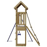 vidaXL Aire de jeux d'extérieur bois de pin imprégné