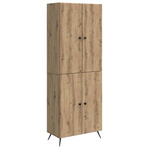 vidaXL Ensemble de Meubles 2 Pièces Chêne artisanal Bois d'ingénierie