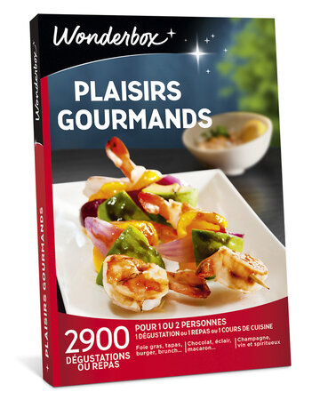 Coffret cadeau - WONDERBOX - Plaisirs gourmands