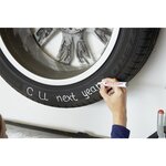 Marqueur Spécial Caoutchouc Pneu 8050 Blanc Pointe Ronde 2-4 mm x 10 EDDING