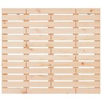 vidaXL Tête de lit murale 81x3x91 5 cm Bois massif de pin