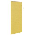 vidaXL Stores et Occultants avec des rideaux Jaune Bambou