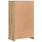 vidaXL Buffet haut chêne artisanal 60x35 5x103 5 cm bois d'ingénierie