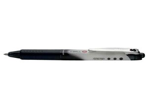 Stylo Roller Rétractable V-BALL 7 RT Pointe Moyenne Noir PILOT