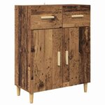 vidaXL Buffet Bois ancien 34 x 69 5 x 89 cm Bois d'ingénierie