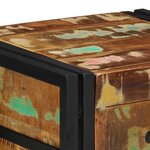 vidaXL Cabinet de chevet avec tiroir 2 Pièces Multicolore 40 x 35 x 50 cm