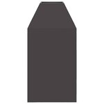 vidaXL Braise Noir 50 x 50 x 100 cm Acier