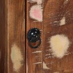 vidaXL Meuble TV 105x46x32 cm Bois massif de récupération