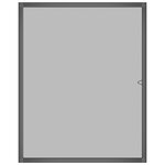 vidaXL Écran anti-insectes pour fenêtres Anthracite 130 x 150 cm