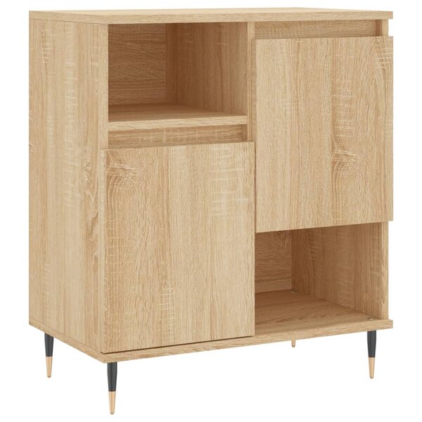 vidaXL Buffet Chêne sonoma 60x35x70 cm Bois d'ingénierie