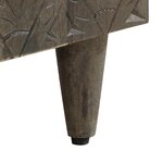 vidaXL Buffet 90x33x75 cm bois massif de manguier