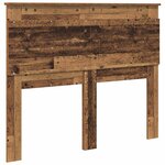 vidaXL Tête de lit Bois Ancien 135 cm Bois d'ingénierie
