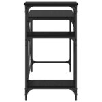 vidaXL Bureau Chêne noir 105 x 50 x 90 cm Bois d'ingénierie