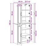 vidaXL Ensemble de Meubles 2 Pièces Bois d'ingénierie