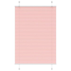 vidaXL Store plissé rose 85x150 cm largeur du tissu 84 4 cm polyester