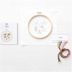 Kit broderie Noël Ø 15 cm