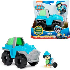 Spin Master 6069070 - La Pat Patrouille Véhicule dinosaure avec figurine Rex