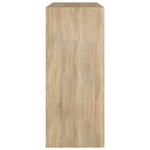 vidaXL Bibliothèque/Séparateur de pièce chêne sonoma 80x30x72 cm