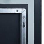 vidaXL Miroir à LED pour salle de bains et capteur tactile 50x60 cm