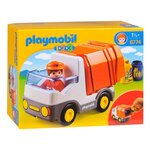 Playmobil 6774 - playmobil 1.2.3 - camion poubelle