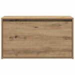 vidaXL Banc d'entrée 80x40x45 cm chêne artisanal bois d'ingénierie