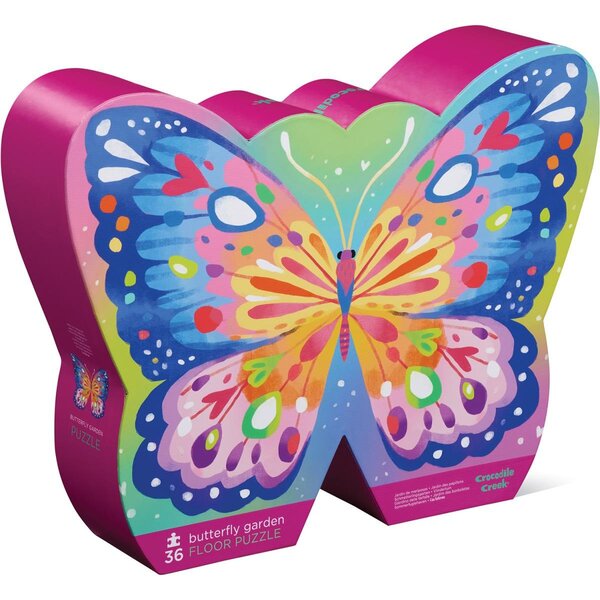 Maxi puzzle - Les Papillons du jardin - 36 pieces