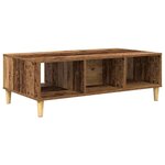 vidaXL Table basse Bois ancien 103 5 x 60 x 35 cm Bois d'ingénierie