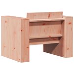 vidaXL Canapé de jardin 79x60x62 cm bois massif douglas