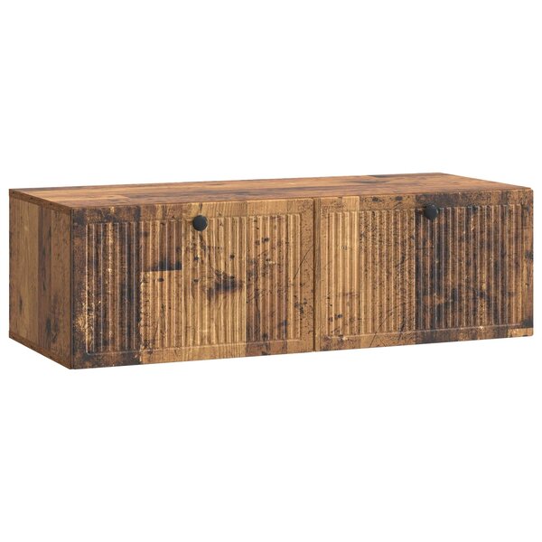 vidaXL Meuble TV mural Bois ancien 98 x 41 x 30 cm Bois d'ingénierie