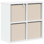 vidaXL Buffet Blanc 49 5 x 22 x 47 cm
