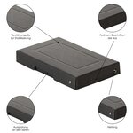 Purebox Black A6 25mm - Noir - Falken