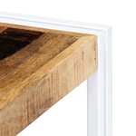 vidaXL Meuble TV 150x30x40 cm Bois massif de manguier