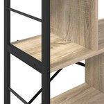 vidaXL Étagère Chêne Sonoma 75 x 30 x 91 cm Bois d'ingénierie