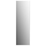 vidaXL Miroir sans cadre 150x50 cm Verre