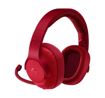 Logitech G433 7.1 Surround Sound Wired Gaming Headset Rouge