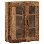 vidaXL Armoire murale vieux bois 69 5x34x90 cm