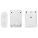 Byron Ensemble de sonnettes sans fil avec 2 sonnettes Blanc