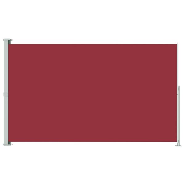 vidaXL Auvent latéral rétractable de patio 200x300 cm Rouge