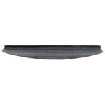 vidaXL Tapis d'escalier auto-adhésifs 15 Pièces Noir 80 x 28 x 3 5 cm