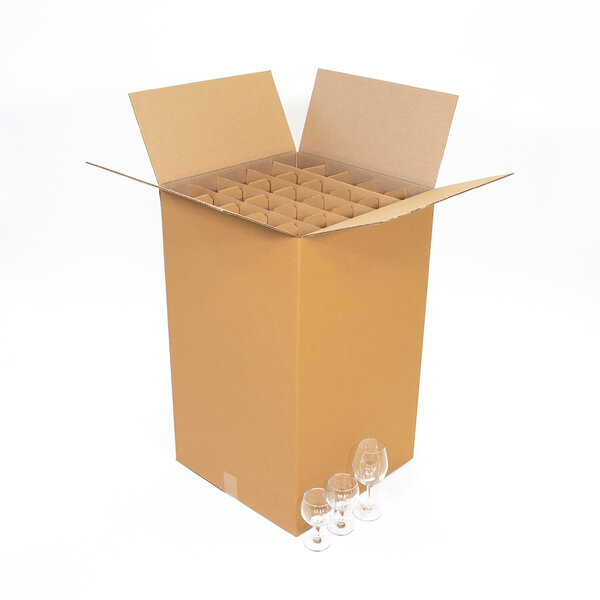Carton vaisselle pour 100 verres