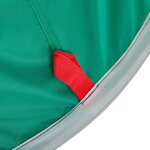 vidaXL Tente de plage vert d'eau escamotable imperméable