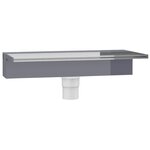 vidaXL Déversoir pour cascade avec LED RVB Acrylique 45 cm