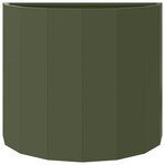 vidaXL Jardinière Vert olive 60 x 30 x 50 cm Acier