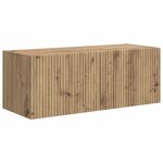 vidaXL Ensemble meuble TV 5 Pièces Chêne fumé Bois d'ingénierie