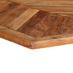 vidaXL Table à manger 200x100x75 cm bois massif d'acacia