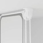 vidaXL Store enrouleur de douche 160x240 cm largeur du tissu 156 cm